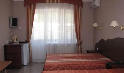 Двухкомнатный номер люкс. Гостиница Южная ночь, Туапсинский район, п. Джубга