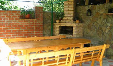 Мангал. Гостиница Солнечная, Туапсинский район, п. Новомихайловский