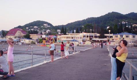 Пляж, г. Сочи, Лазаревский район, п. Лоо