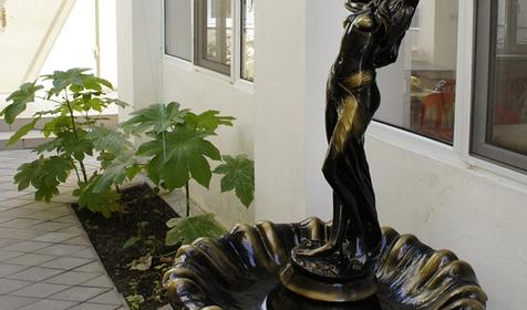 Во дворе. Гостевой дом Олимп, г. Анапа, п. Витязево