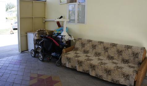 Во дворе. Гостевой дом Олимп, г. Анапа, п. Витязево