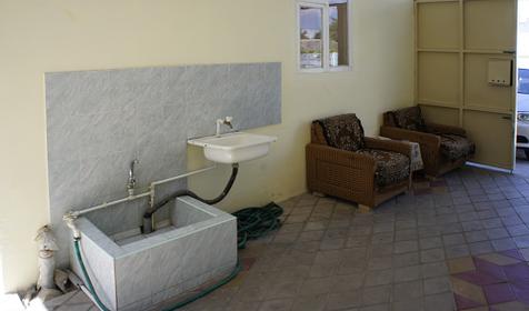 Во дворе. Гостевой дом Олимп, г. Анапа, п. Витязево