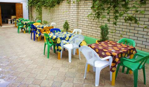 Территория гостевого дома Анастасия, г. Анапа, п. Витязево