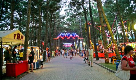 Территория. Лечебно-оздоровительный комплекс Солнечная, г. Геленджик