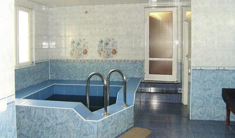 Бассейн в сауне. База отдыха Берег, г. Ейск