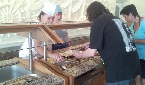 Столовая пансионата Химик, Туапсинский район, п. Новомихайловский