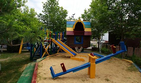 Детская площадка. Гостиничный комплекс Арго, г. Анапа, п. Витязево