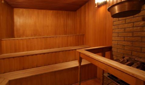 Парилка в сауне. Гостиничный комплекс Арго, г. Анапа, п. Витязево