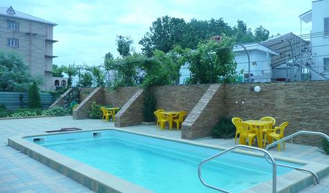 Бассейн. Гостиничный комплекс Идиллия, Туапсинский район, п. Джубга