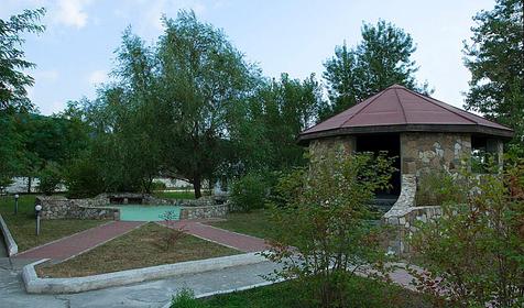 Шашлычная. База отдыха Садко, Туапсинский район, п. Новомихайловский