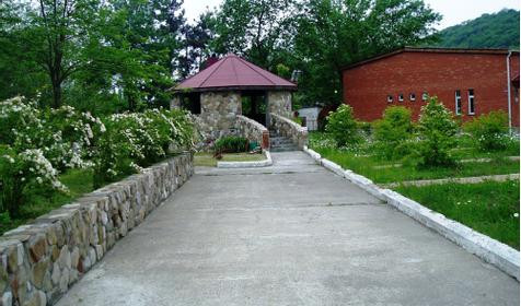 Шашлычная. База отдыха Садко, Туапсинский район, п. Новомихайловский