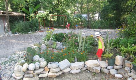 Детская площадка. Гостевой дом Алеандр, г. Сочи, Лазаревский район, п. Лоо