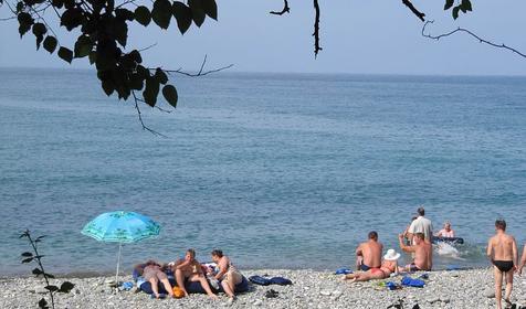 Пляж, г. Сочи, Лазаревский район, п. Лоо