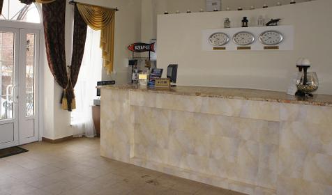 Ресепшн. Отель Аэлита, г. Краснодар