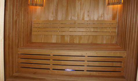 Парилка сауны. Отель Аэлита, г. Краснодар