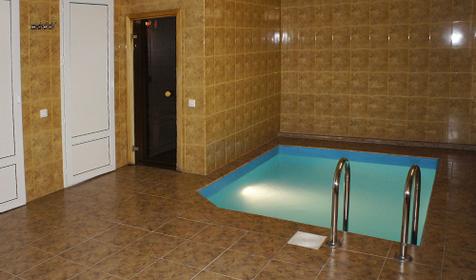 Бассейн в банном комплексе. Отель Баден, г. Краснодар