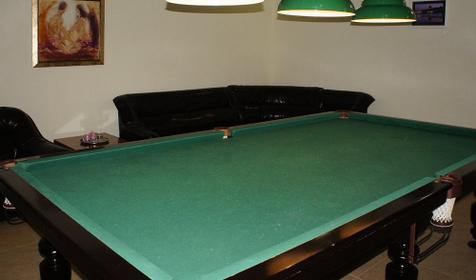 Бильярдная банного комплекса. Отель Лион, г. Краснодар