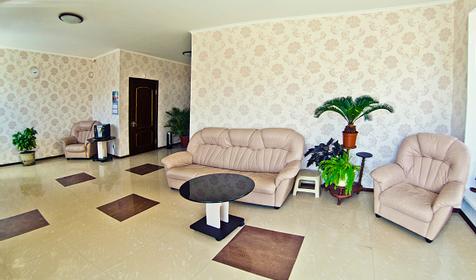 Холл. Гостиница Челси, г. Анапа