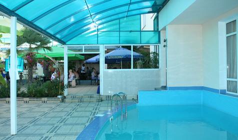 Бассейн, гостевой дом Дельфин, г. Сочи, Адлер