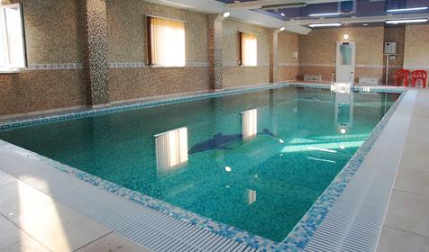 Закрытый бассейн. Гостиничный комплекс Галатея, г. Анапа, п. Джемете