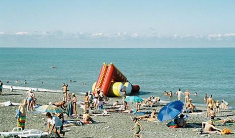 Пляж Огонек, г. Сочи, Адлерский район