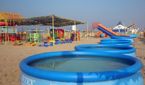 Пляж Витязево.