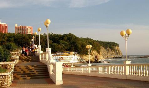 Набережная. Пансионат Энергетик, г. Геленджик, с. Дивноморское