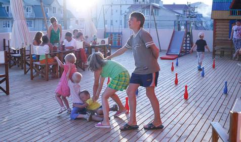 Отдых с детьми. Отель RED ROSE, г. Анапа, п. Витязево