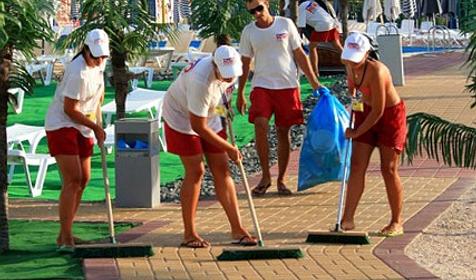 Персонал аквапарка. Аквапарк Немо, г. Ейск