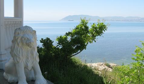 Вид на море, гостиница Жемчужина, г. Геленджик, п. Кабардинка