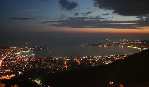 Ночная Геленджикская Бухта.