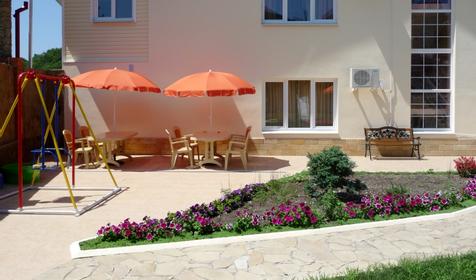 Двор, Частный дом с пансионом Афалина, Туапсинский район, п. Агой