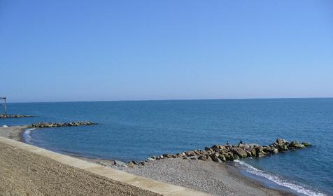 Пляж. Частная гостиница Ардо. г. Сочи, Лазаревский район, п. Якорная щель