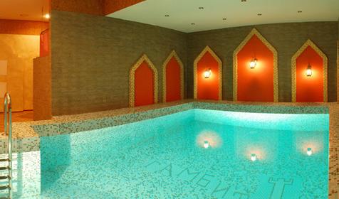 Бассейн в бане, гостиничный комплекс Екатерининский, г. Краснодар