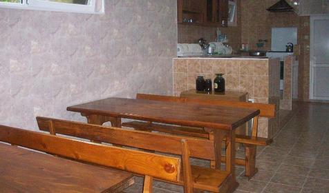 Кухня-столовая. Мини-гостиница Руслан, г. Сочи, Адлерский район