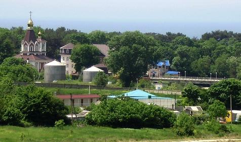 Вид с балкона. Гостевой дом Дивное море, г. Геленджик, с. Дивноморское
