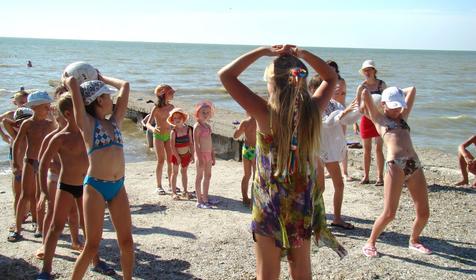 Море, база отдыха Лотос, г. Приморско-Ахтарск