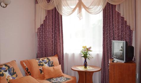 Двухкомнатный номер. Гостевой дом Людмила, Туапсинский район, п. Новомихайловский