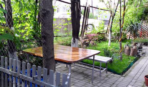 Летние домики в центре. Геленджик.