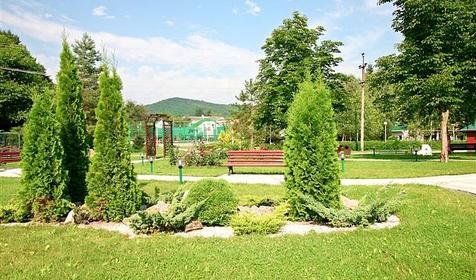 Территория. Санаторий Изумрудный, г. Горячий Ключ
