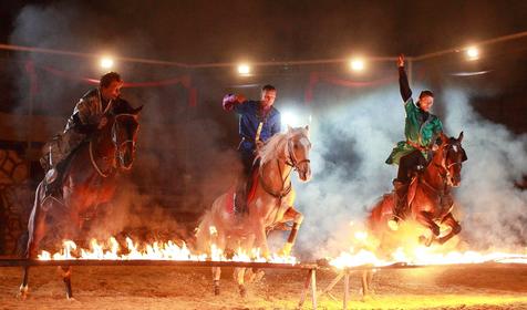 Рыцарский турнир. Компания Парк-Экстрим, г. Анапа, п. Сукко