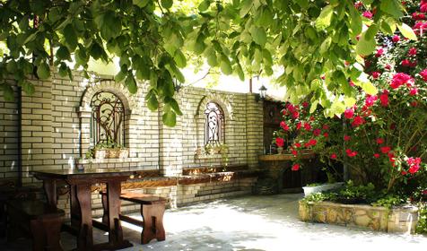 Во дворе. Гостевой дом Федор, г. Анапа, п. Витязево