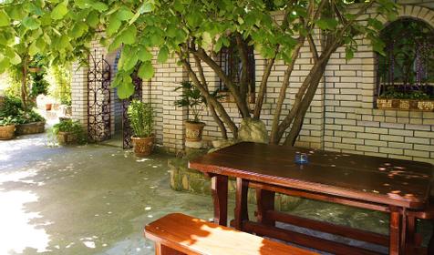 Во дворе. Гостевой дом Федор, г. Анапа, п. Витязево