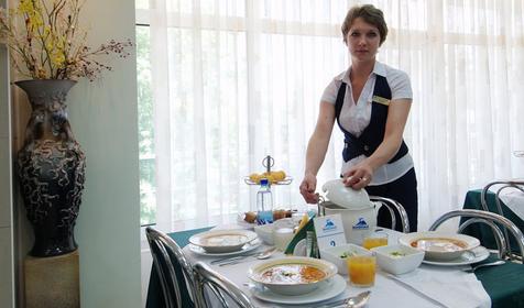 Столовая. Санаторий Минеральный, г. Хадыженск