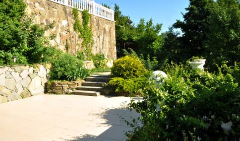 Территория. Гостиничный комплекс КвадраТ, Туапсинский район, п. Джубга