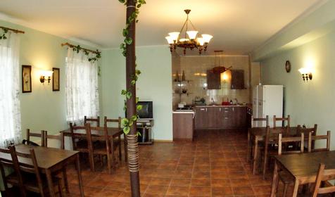 Кухня-столовая. Гостевой дом Алена, Туапсинский район, п. Джубга