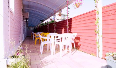 Территория. Гостевой дом Облака, г. Сочи, п. Лазаревское