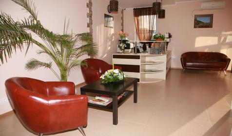 Ресепшен. Гостевой дом Ларус, п. Архипо-Осиповка