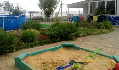 Бассейн на территории. Мини-отель Жемчуг, г. Анапа, п. Витязево