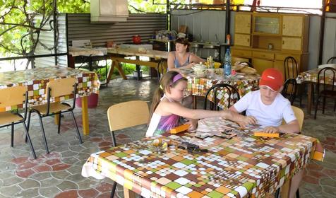 Столовая. Гостевой дом Визит, г. Геленджик, с. Архипо-Осиповка